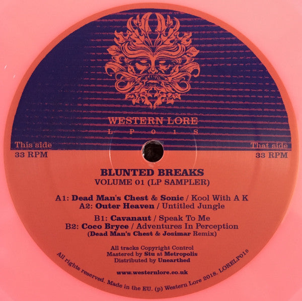 Various Artists - Blunted Breaks Volume 01 (LP Sampler) [Neon Pink Vinyl]