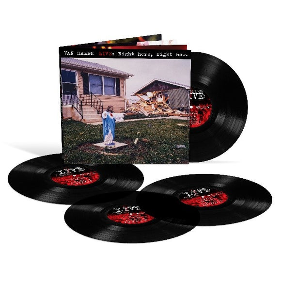 Van Halen - Live: Right Here, Right Now [Ltd 4LP 180g Black vinyl album box]