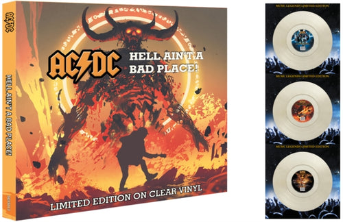 AC/DC - Hell Ain't A Bad Place! (Clear Vinyl 3LP)