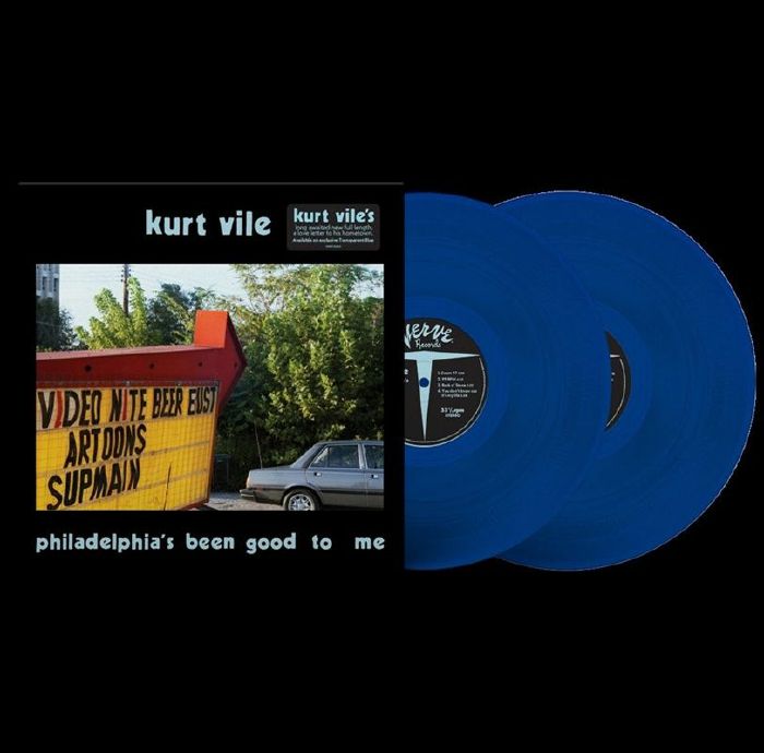Kurt Vile - Philadelphia's been good to me (Indie Exclusive) [2LP Blue Vinyl]