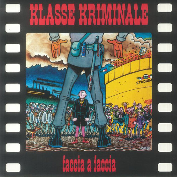 KLASSE KRIMINALE - FACCIA A FACCIA [Red LP Vinyl]
