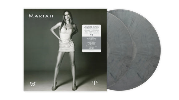 Mariah Carey - #1's [Metallic Silver and Black Swirl 2LP]