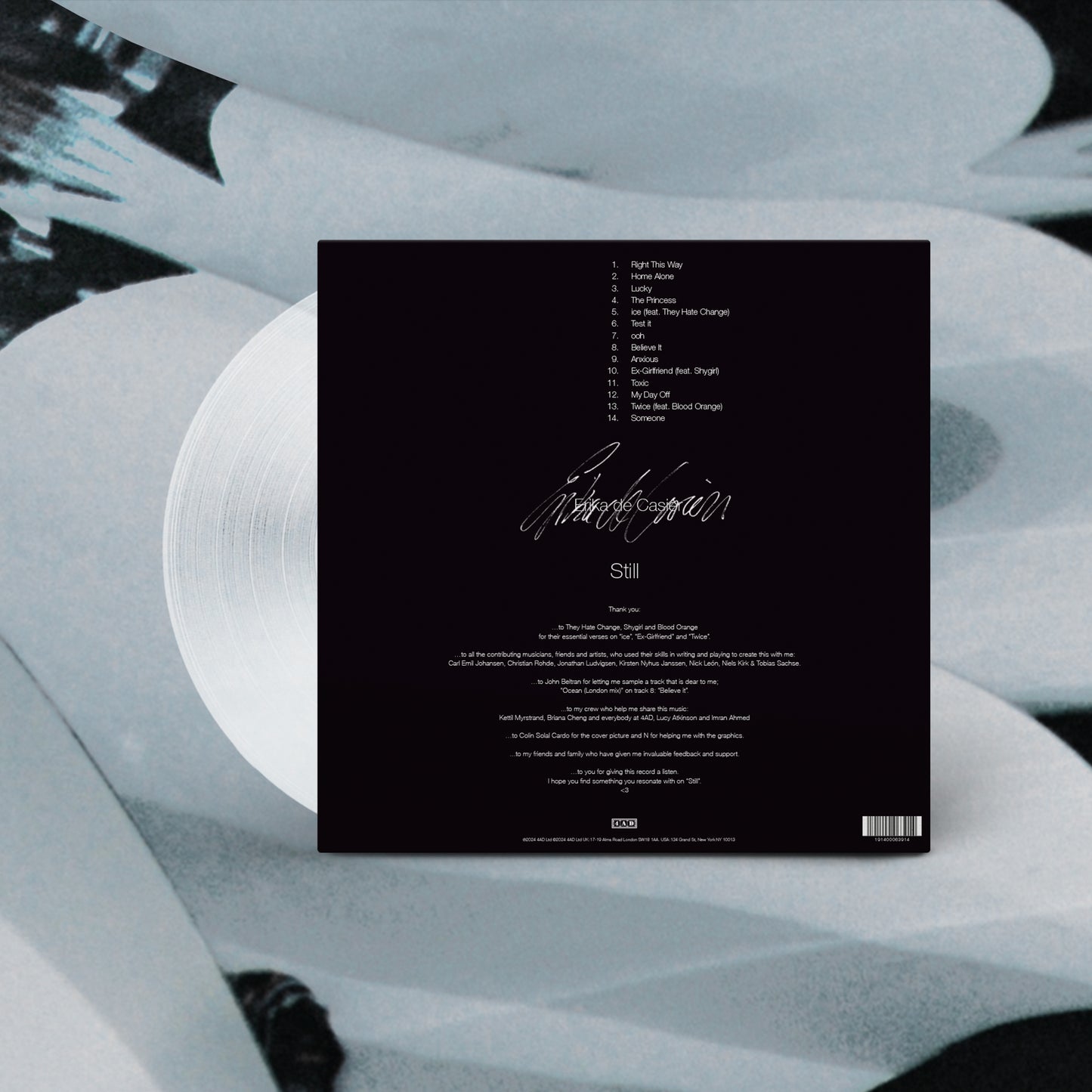 Erika de Casier - Still [Clear Vinyl]