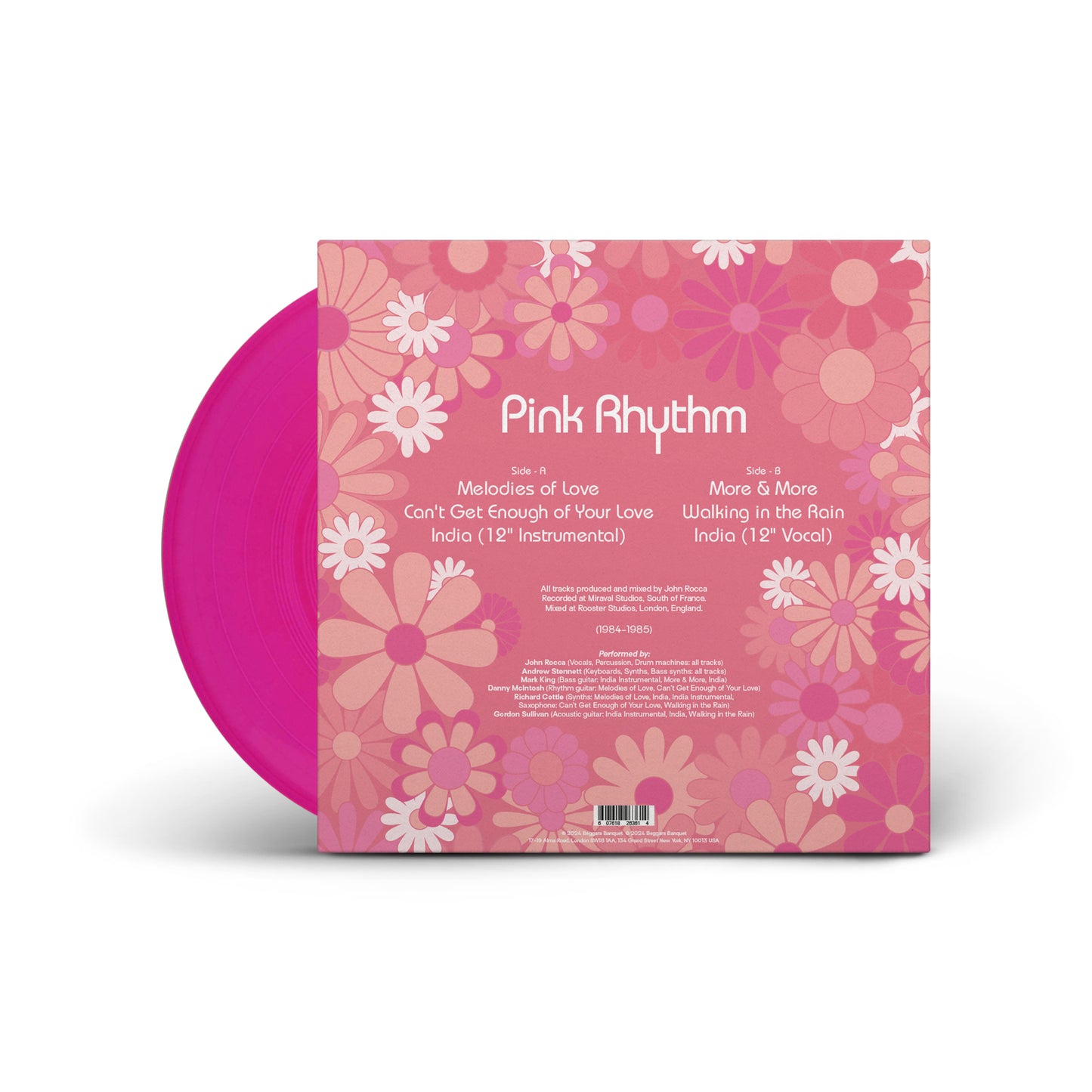 Pink Rhythm - An 80’s Love Affair [Neon Pink Vinyl]