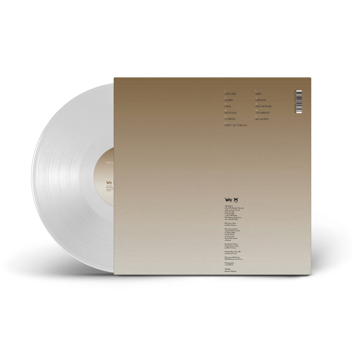 Perfume Genius - Too Bright (10th Anniversary Revisionist History Edition) [Crystal Clear Vinyl]