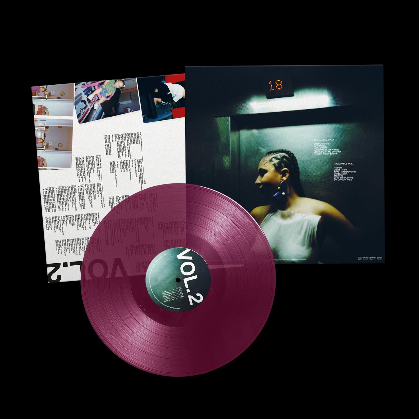 Delilah Holliday - Invaluable Vol. 1 & 2 [Violet Vinyl]