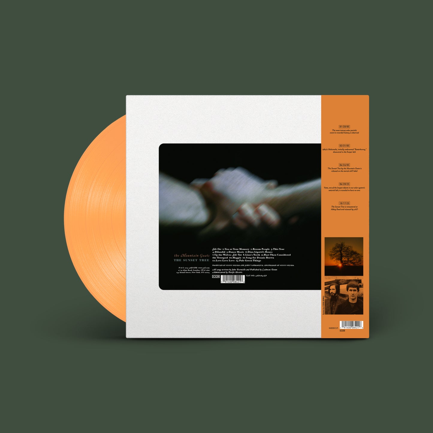 The Mountain Goats - The Sunset Tree (20th Anniversary Remaster) [Apricot Vinyl]