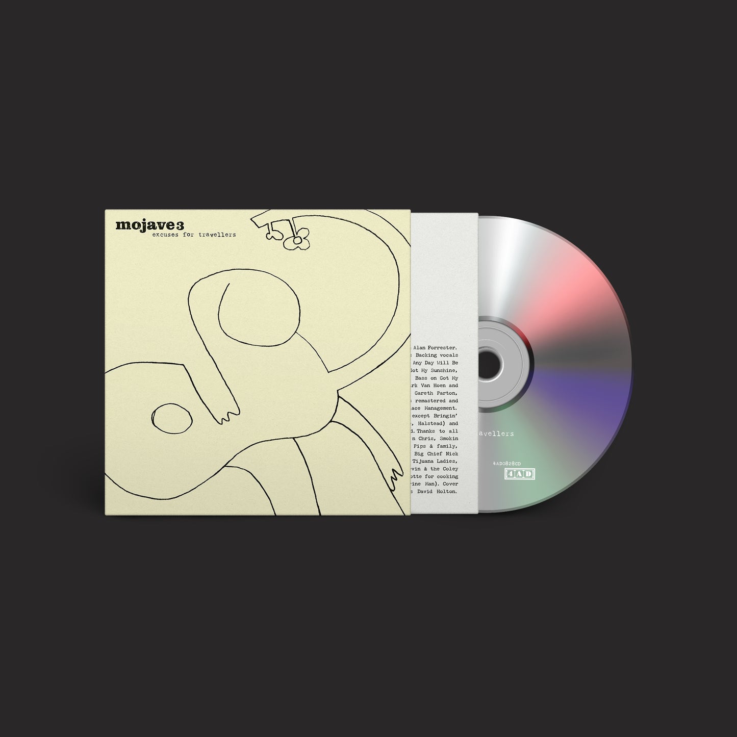 Mojave 3  Excuses For Travellers (2026 Remaster) [CD]