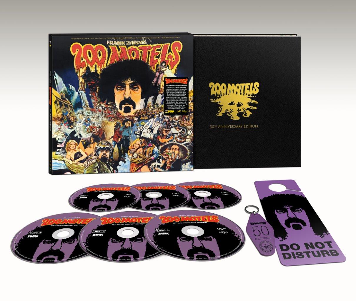 FRANK ZAPPA - 200 MOTELS (ORIGINAL MOTION PICTURE SOUNDTRACK 50th ANNIVERSARY) [6CD]