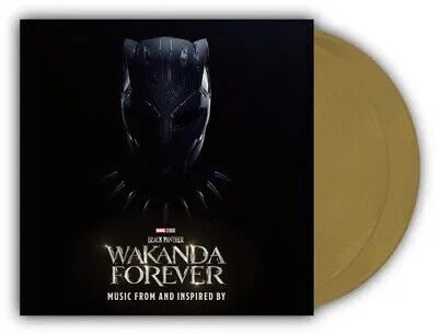 VARIOUS ARTISTS - BLACK PANTHER: WAKANDA FOREVER - ORIGINAL SOUNDTRACK [Gold Vinyl edition]