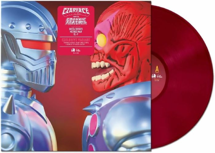 CZARFACE meets FRANKIE PULITZER - Czarface Meets Frankie Pulitzer [TRANSLUCENT RUBY RED VINYL LP + STICKER SHEET]