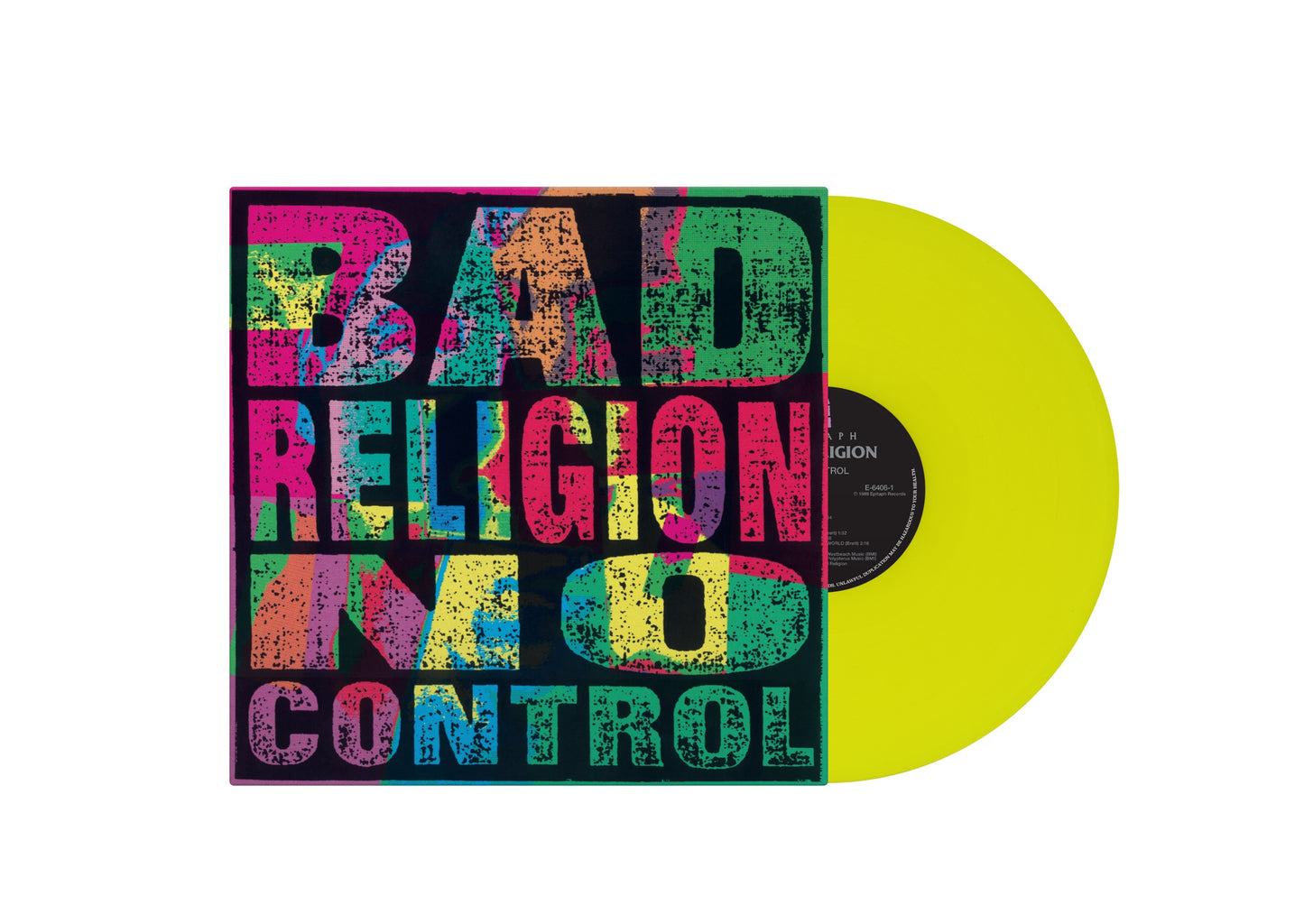 Bad Religion - No Control [Bright Yellow Vinyl]