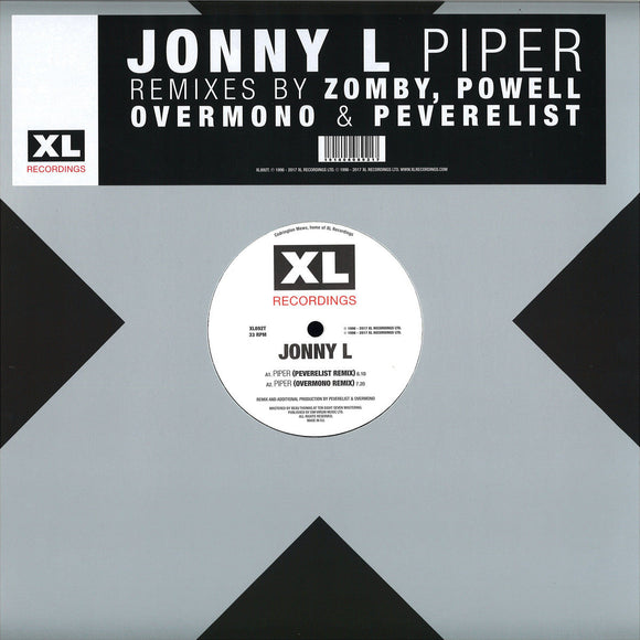 JONNY L - Piper Remixes