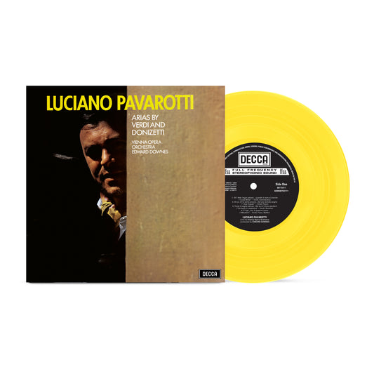 LUCIANO PAVAROTTI – ARIAS BY VERDI AND DONIZETTI [Yellow LP]