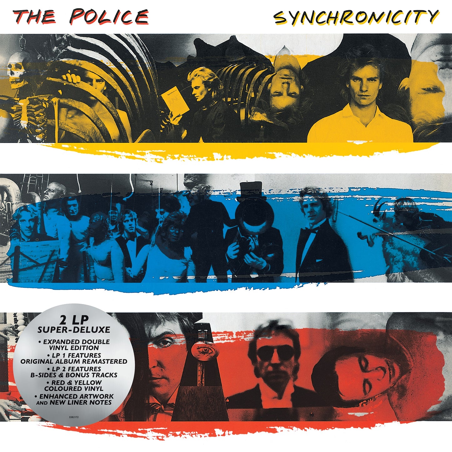The Police - Synchronicity [2LP Deluxe Coloured Vinyl Set]
