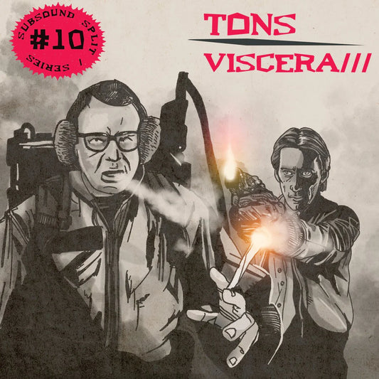 Tons / Viscera/// - Tons / Viscera/// [Ltd Twister Red / White Vinyl]