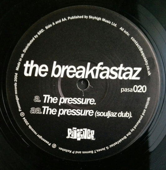 The Breakfastaz – The Pressure (Vinyl)