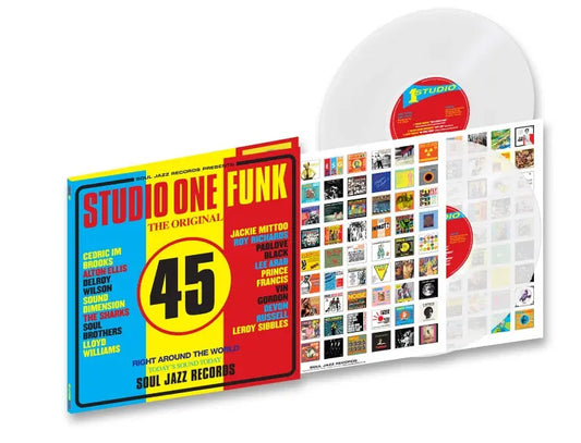 VA / Soul Jazz Records Presents - STUDIO ONE FUNK [Clear vinyl edition]
