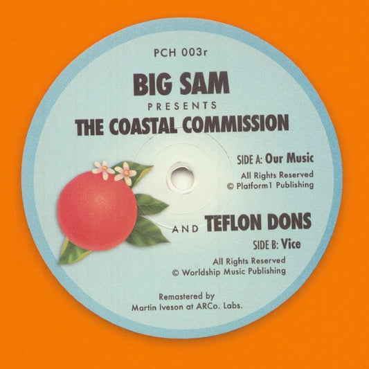 Teflon Dons / Coastal Commission - The Rendezvous [orange vinyl]