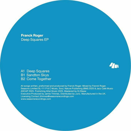 Franck ROGER - Deep Squares EP