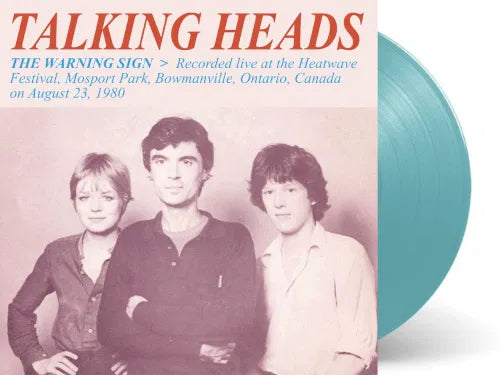 TALKING HEADS - WARNING SIGN: RECORDED LIVE AT THE HEATWAVE FESTIVAL. MOSPORT PARK. BOWMANVILLE. ONTARIO. CANADA. ON AUGUST 23. 1980 (COLOURED VINYL)