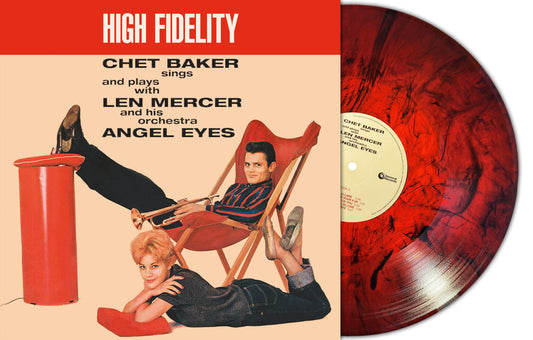 CHET BAKER - Angel Eyes (Red Marble Vinyl)