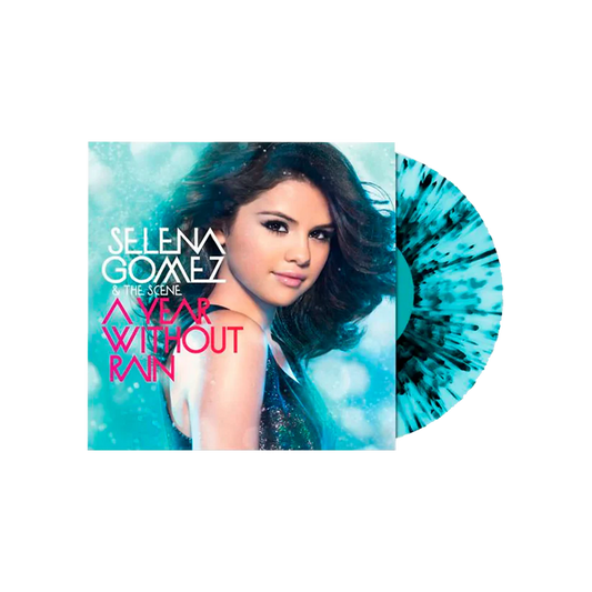 SELENA GOMEZ / SCENE - Year Without Rain (Transparent Ice Blue/Black Splatter Vinyl)