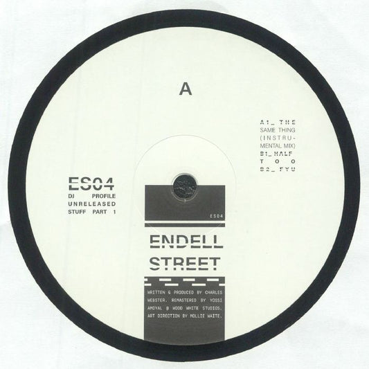 DJ PROFILE aka CHARLES WEBSTER - Unreleased Stuff Part I