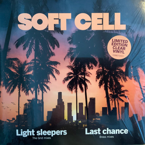 Soft Cell - Light Sleepers [12" Clear Vinyl  EP] (RSD 2023)