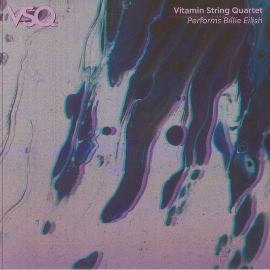 VITAMIN STRING QUARTET - Vitamin String Quartet Performs Billie Eilish [translucent blue marbled vinyl]
