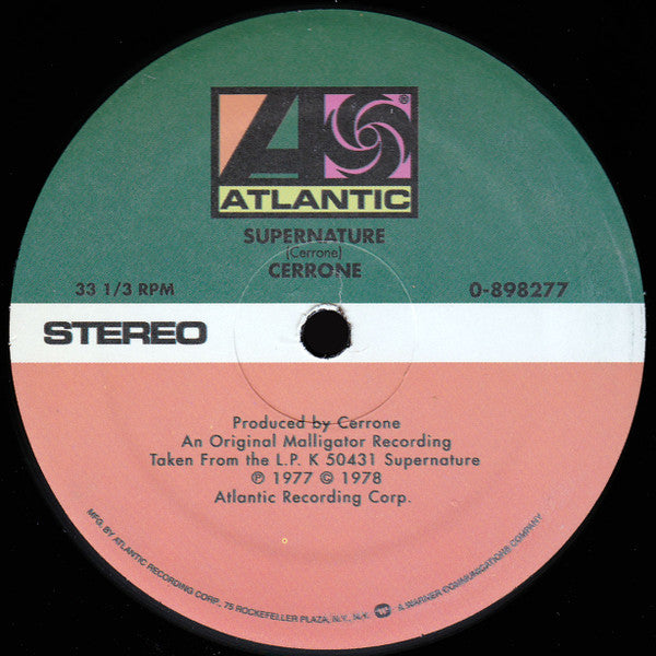 Cerrone - Supernature / Give Me Love