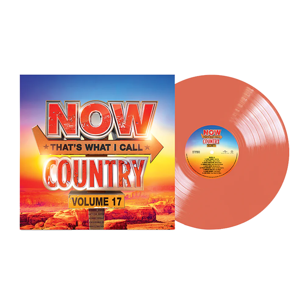 VARIOUS ARTISTS - Now Country 17 (Coral Vinyl)