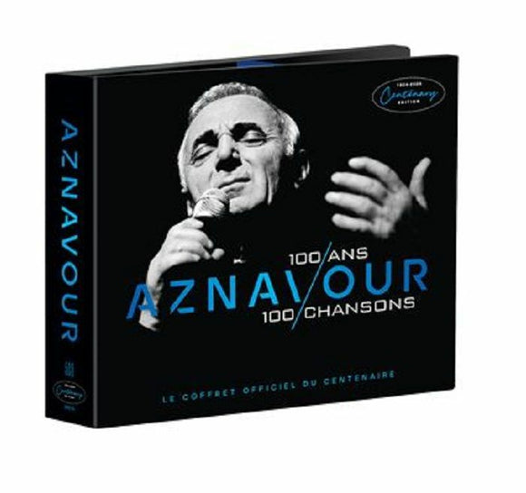 Charles Aznavour - 100 Ans, 100 Chansons - Centenary Edition [5CD]