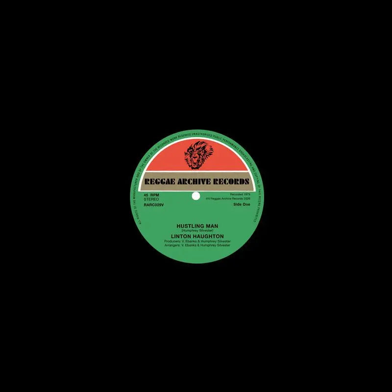 LINTON HAUGHTON - HUSTLING MAN [12"]
