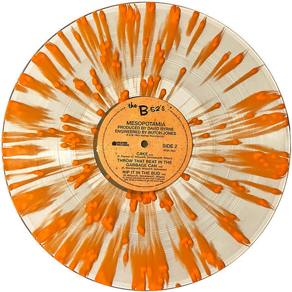 B-52S - MESOPOTAMIA (INDIE EXCLUSIVE Ultra Clear/Orange Splatter Vinyl)