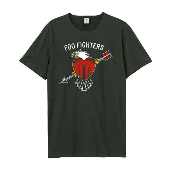 FOO FIGHTERS - Eagle Tattoo T-Shirt (Charcoal)