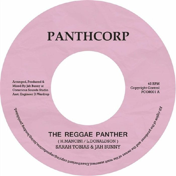 Sarah Tobias & Jah Bunny - The Reggae Panther [7" Vinyl]