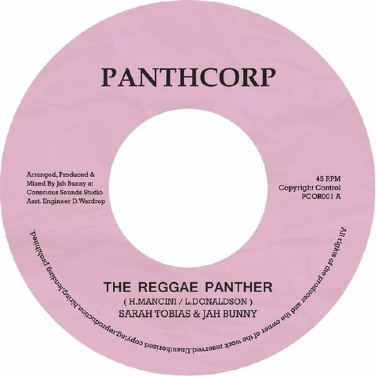 Sarah Tobias & Jah Bunny - The Reggae Panther [7" Vinyl]