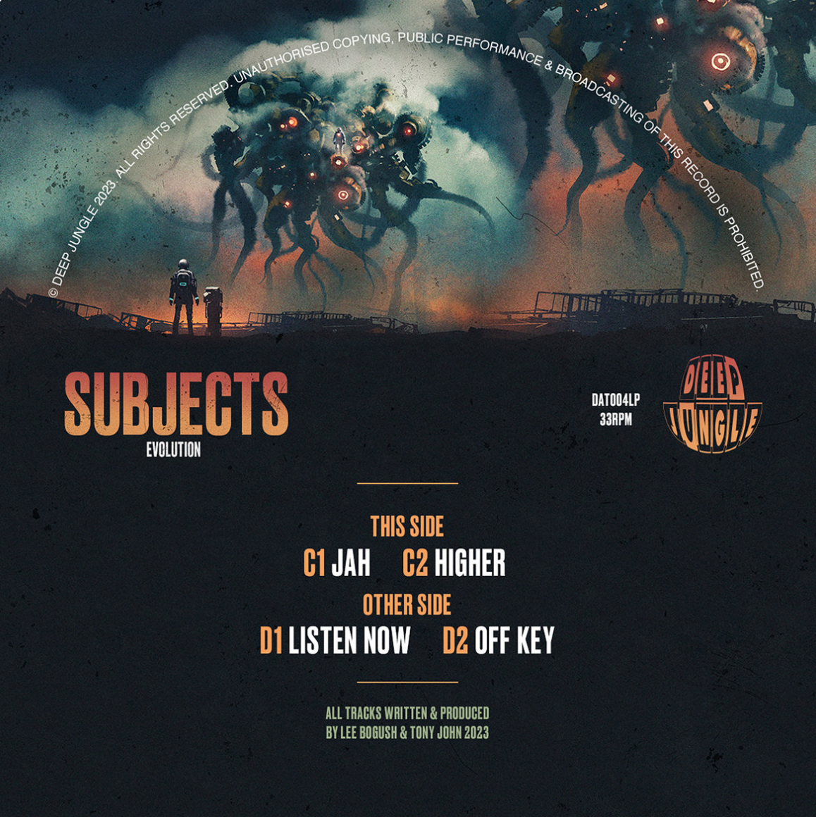 Subjects - Jah EP