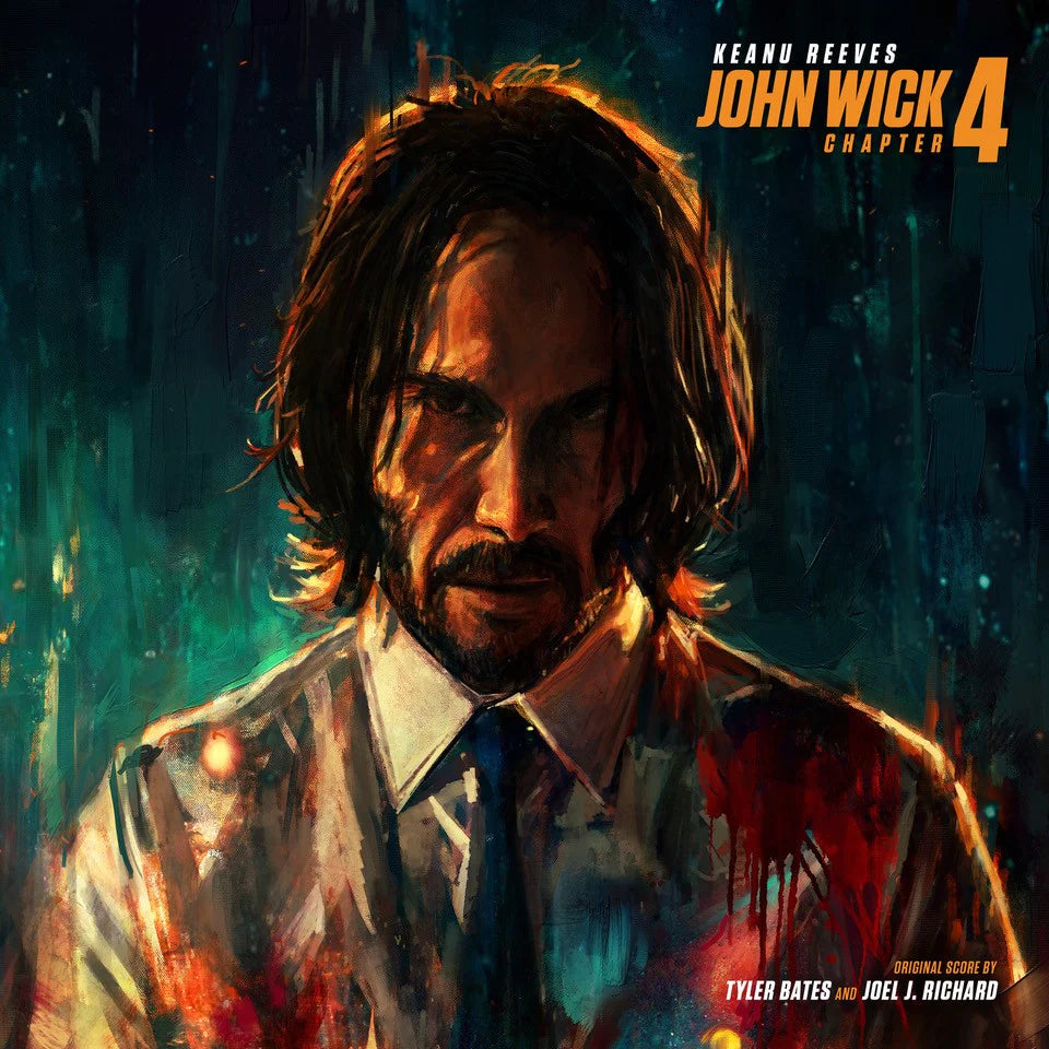 Tyler Bates & Joel J Richard - John Wick Chapter 4 [Translucent Orange coloured vinyl 2LP]