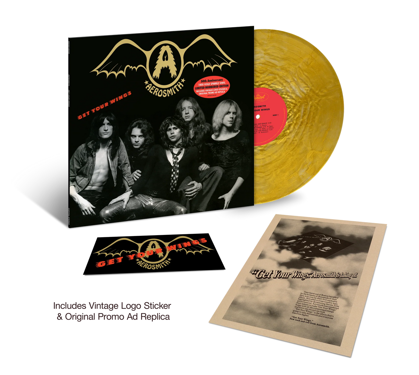 Aerosmith - Get Your Wings (50th Anniversary) [Limited Coloured Vinyl]