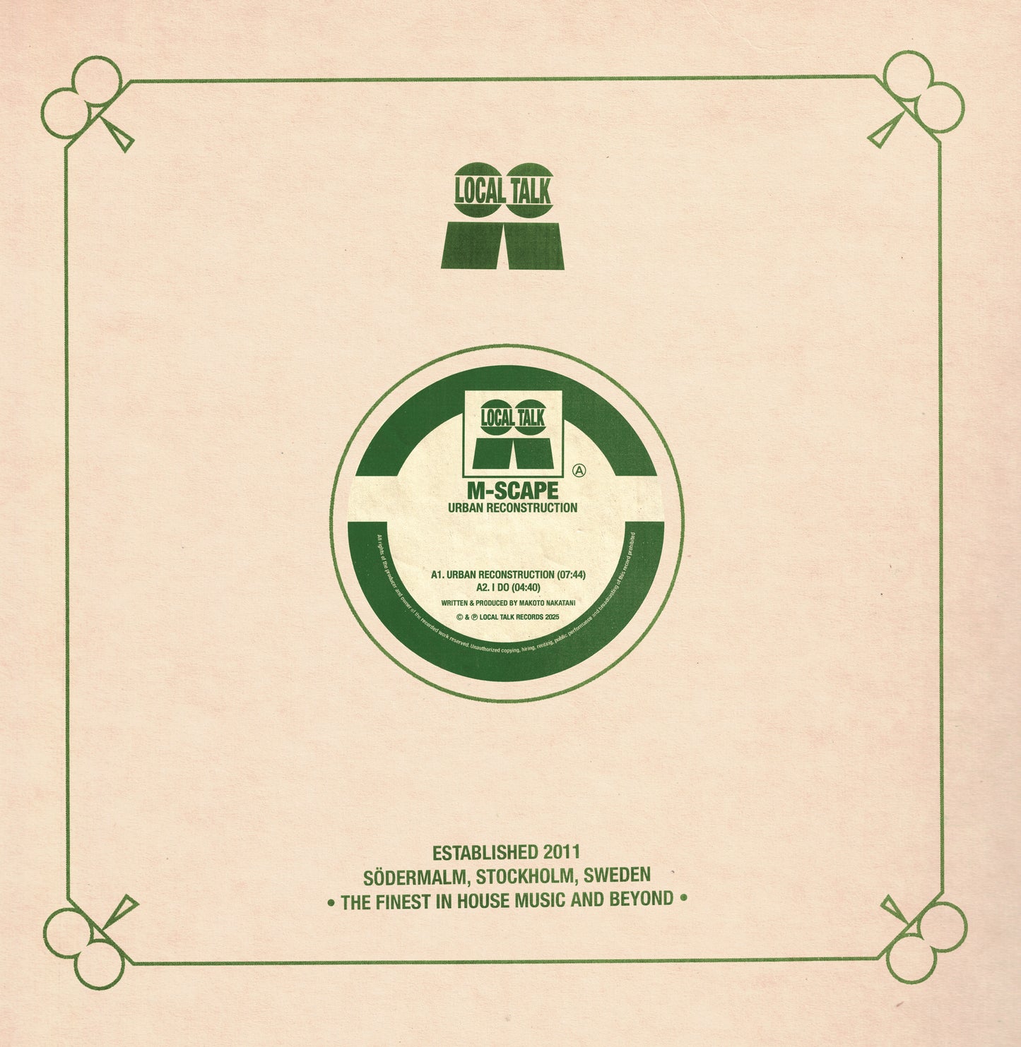 M-SCAPE - URBAN RECONSTRUCTION EP