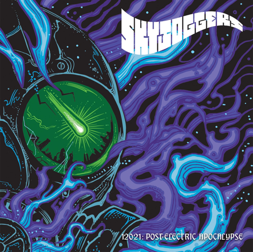 Skyjoggers - 12021 : Post-Electric Apocalypse [180GM smoke green and purple vinyl]