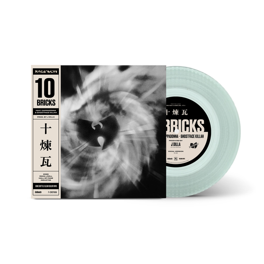 Raekwon - 10 Bricks (feat. Ghostface Killah & Cappadonna) [Coke bottle clear 7" vinyl]