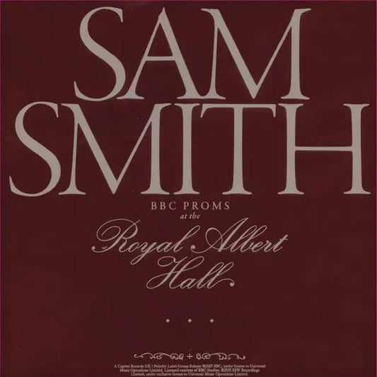 Sam Smith - BBC Proms At The Royal Albert Hall [2LP Black]
