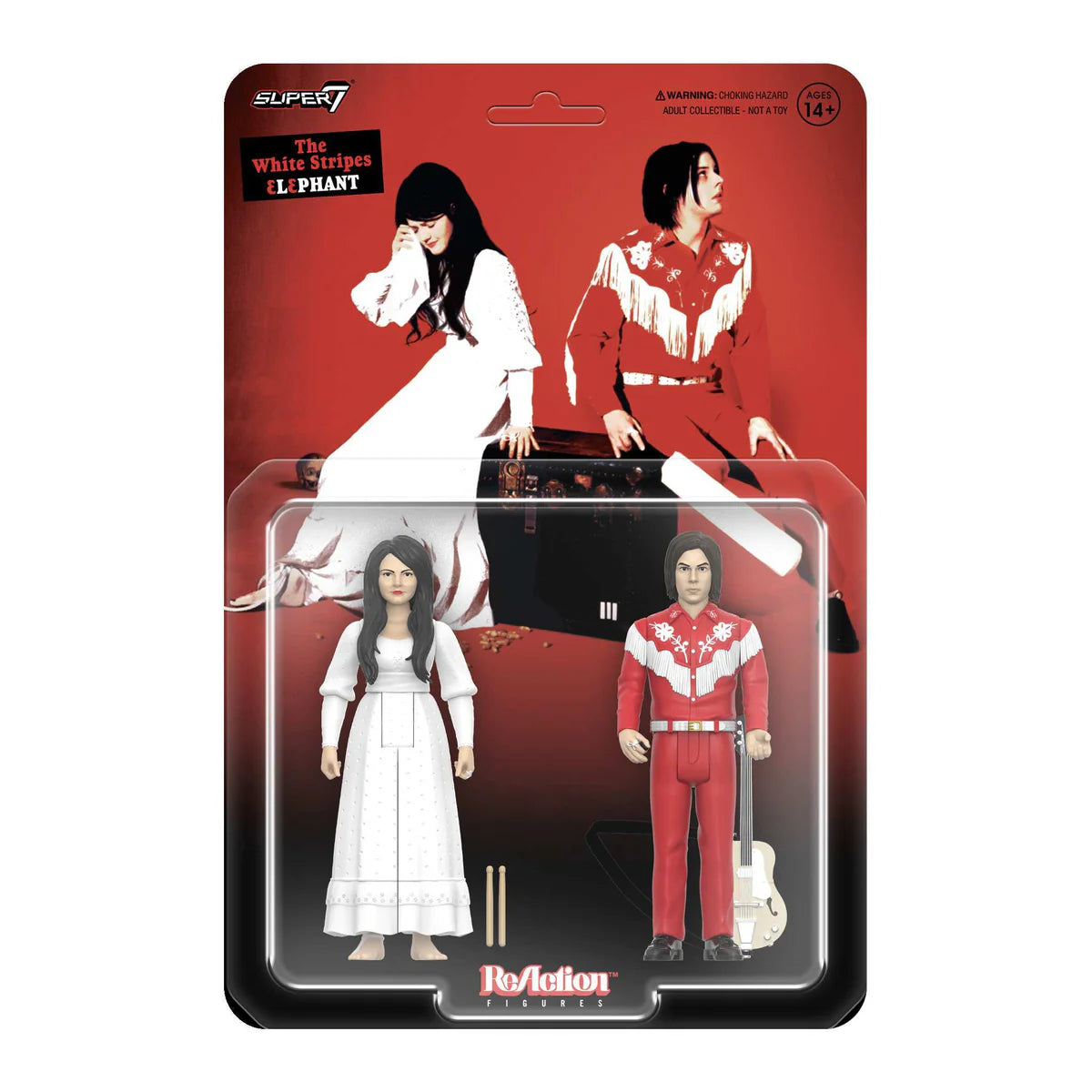 White Stripes - Elephant 2-Pack Reaction Figures Wave 2