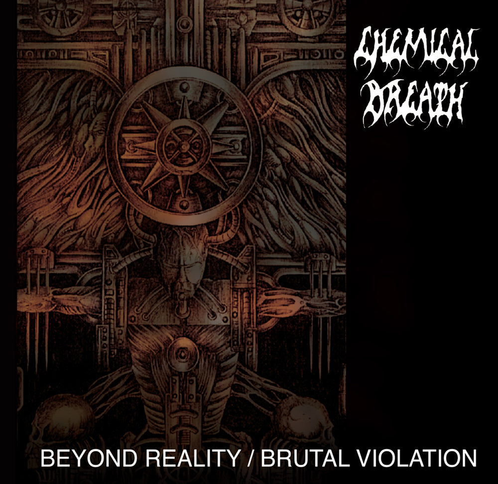 Chemical Breath - Beyond Reality / Brutal Violation [Dark Hell Marbled coloured vinyl]