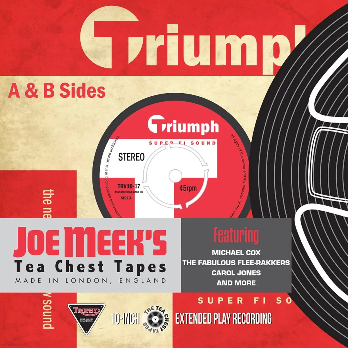 Various Artists - Triumph A's & B's - Joe Meek's Tea Chest Tapes [10" Vinyl]