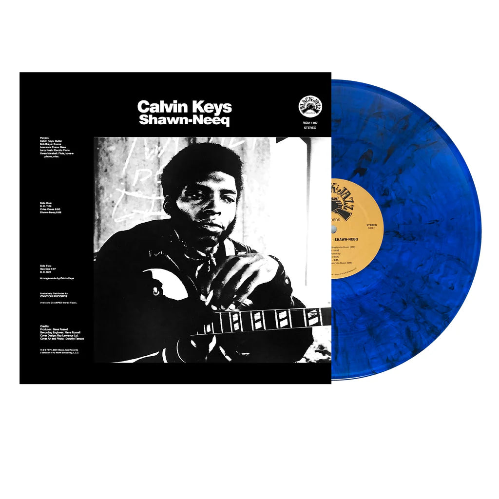 Calvin Keys - Shawn-Neeq (Blue with Black Swirl Vinyl)