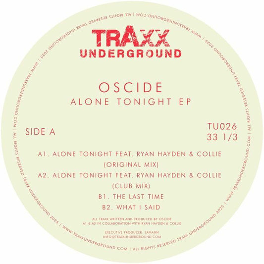 OSCIDE - Alone Tonight EP